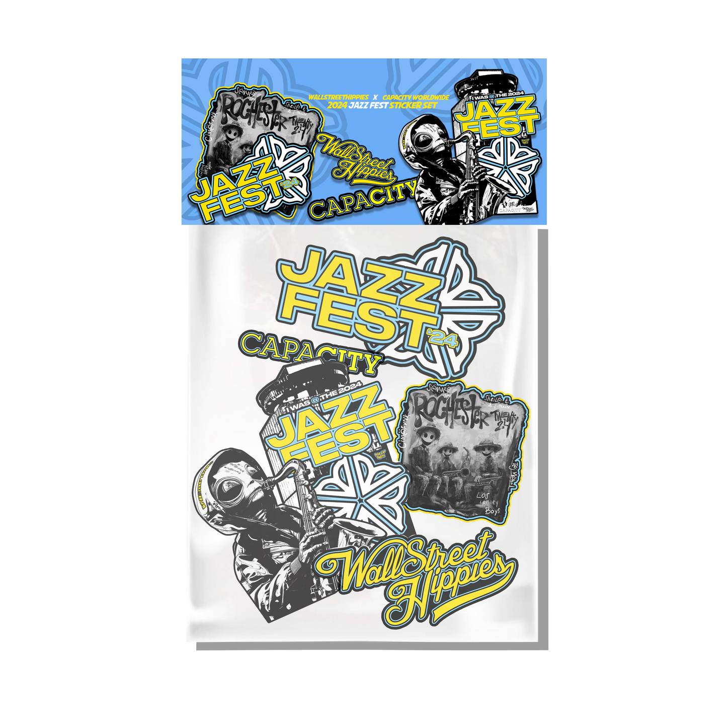 2024 Jazz Fest Sticker Pack